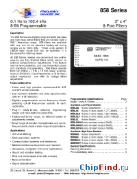 Datasheet 858H8D10-1 производства Frequency Devices