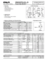 Datasheet 2SK3272-01L manufacturer Fuji