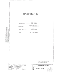 Datasheet 7MBR10SA060D-01 manufacturer Fuji