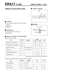 Datasheet ERA17 manufacturer Fuji