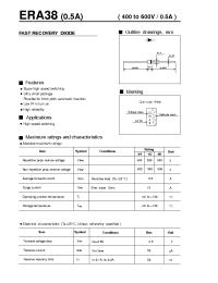 Datasheet ERA38 manufacturer Fuji