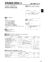Datasheet ERA83-004 производства Fuji