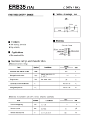 Datasheet ERB35 manufacturer Fuji