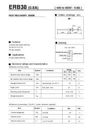 Datasheet ERB38 manufacturer Fuji