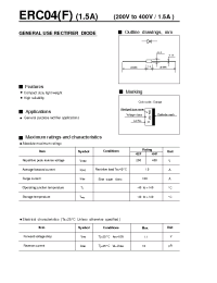 Datasheet ERC04F manufacturer Fuji