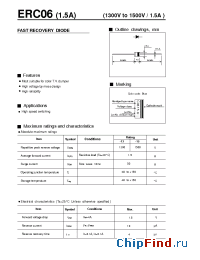 Datasheet ERC06-15 manufacturer Fuji