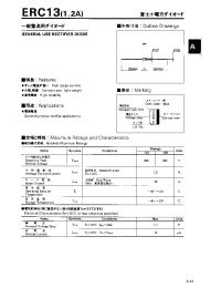 Datasheet ERC13 manufacturer Fuji