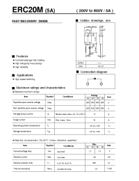 Datasheet ERC20M manufacturer Fuji