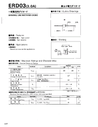 Datasheet ERD03 manufacturer Fuji
