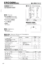 Datasheet ERD36M manufacturer Fuji