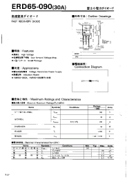 Datasheet ERD65-090 manufacturer Fuji