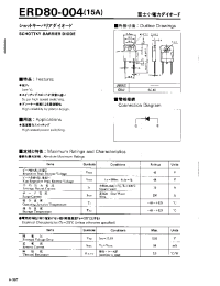 Datasheet ERD80-004 manufacturer Fuji