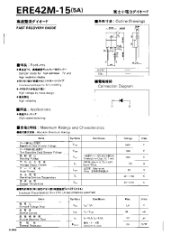 Datasheet ERE42M-15 manufacturer Fuji