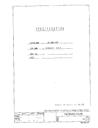 Datasheet ERW05-060 производства Fuji