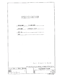 Datasheet ERW08-120 manufacturer Fuji