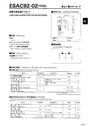 Datasheet ESAC92-02 производства Fuji