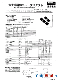 Datasheet F8006NDUAL manufacturer Fuji
