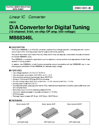 Datasheet MB88346L manufacturer Fuji