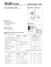 Datasheet SC201 manufacturer Fuji