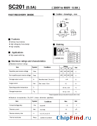 Datasheet SC201-2 manufacturer Fuji