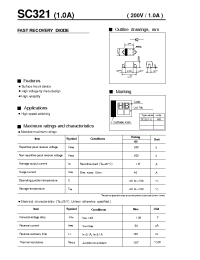 Datasheet SC321 manufacturer Fuji