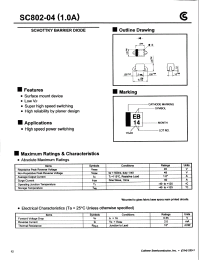 Datasheet SC802-04 manufacturer Fuji