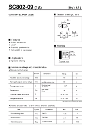 Datasheet SC802-09 manufacturer Fuji