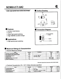 Datasheet SC902-2 manufacturer Fuji