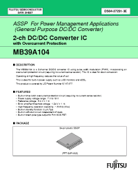 Datasheet 6SVP82M manufacturer Fujitsu