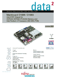 Datasheet D1683-A manufacturer Fujitsu