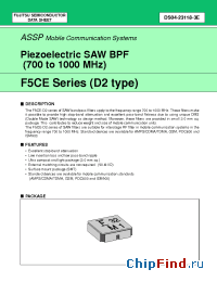 Datasheet F5CE-836M50K230 manufacturer Fujitsu