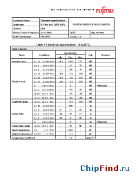 Datasheet F812PPL manufacturer Fujitsu