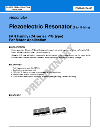 Datasheet FAR-C4CQ-10000-M01-RR manufacturer Fujitsu