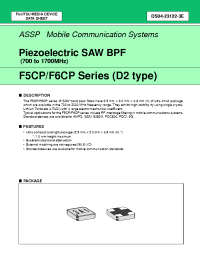 Datasheet FAR-F6CP-1G4410-D207-V manufacturer Fujitsu