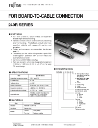 Datasheet FCN-240C050-B manufacturer Fujitsu