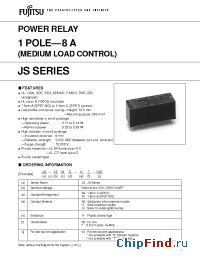 Datasheet JS-24 manufacturer Fujitsu