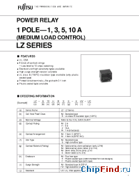 Datasheet LZ-HS manufacturer Fujitsu