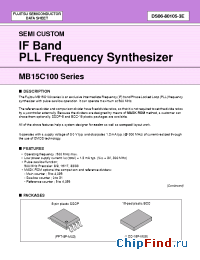 Datasheet MB15C100V1 производства Fujitsu