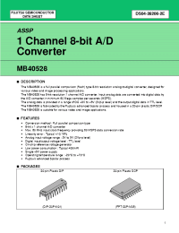 Datasheet MB40528 производства Fujitsu