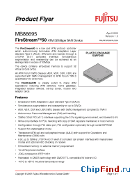 Datasheet MB86695 manufacturer Fujitsu