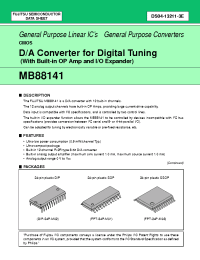 Datasheet MB88141 manufacturer Fujitsu