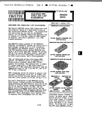Datasheet MB88501 производства Fujitsu