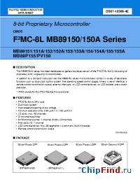 Datasheet MB8915151 manufacturer Fujitsu