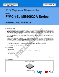 Datasheet MB90P623APFV manufacturer Fujitsu