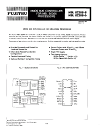 Datasheet MBL82288-6 manufacturer Fujitsu