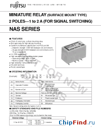 Datasheet NAS-12W-K manufacturer Fujitsu