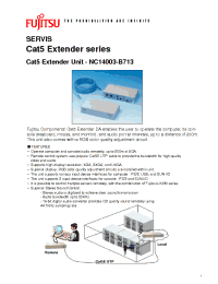 Datasheet NC14004-B077 manufacturer Fujitsu