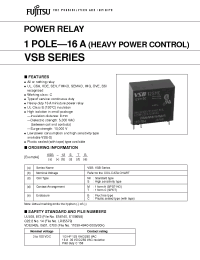 Datasheet VSB-100MB manufacturer Fujitsu