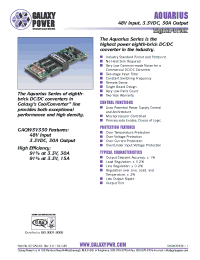 Datasheet GAQW3V330EMT manufacturer Galaxy