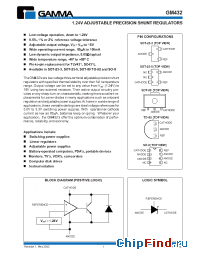 Datasheet GM432C-ST89 manufacturer Gamma